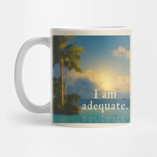 Our Flag Means Death postcard - I am adequate. Mug